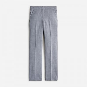 Hthr Graphite J.Crew Kate straight-leg pant in four-season stretch | J.Crew Factory | LGIQT1879