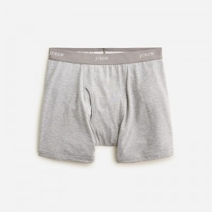 Hthr Graphite J.Crew Stretch 4" boxer briefs | J.Crew Factory | PSQHN9523