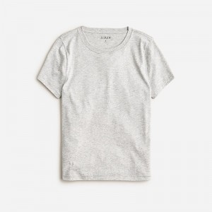 Hthr Silver J.Crew Pima cotton slim-fit T-shirt | J.Crew Factory | HDQCT1892