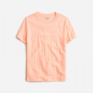 Iced Peach J.Crew Relaxed linen T-shirt | J.Crew Factory | GCTXK8569