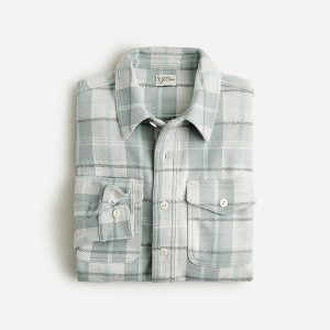 Jackson Ivory Grey J.Crew Seaboard soft-knit shirt | J.Crew Factory | NDJHT7281