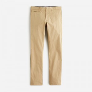 Khaki J.Crew 484 Slim-fit tech pant | J.Crew Factory | LIKNH2736