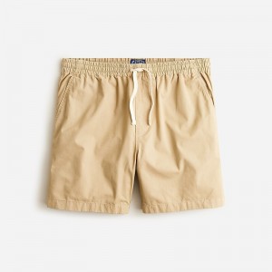 Khaki J.Crew 6" dock short | J.Crew Factory | HIZFB0836