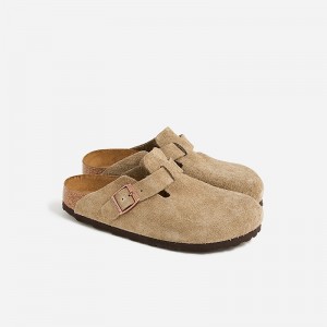 Khaki J.Crew Birkenstock® Boston clogs | J.Crew Factory | VFZXA2938