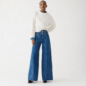 Laura Wash J.Crew High-rise superwide-leg jean | J.Crew Factory | UPRHA6708