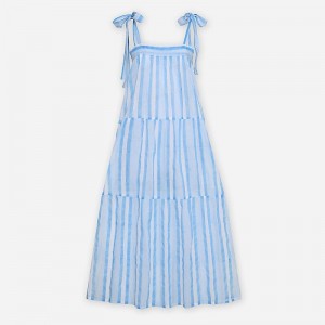 Light Blue J.Crew SZ Blockprints™ Winslow dress | J.Crew Factory | MSYAQ5082