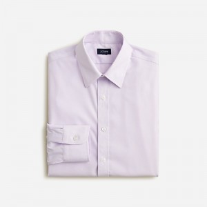 Light Lavender Eoe Bowe J.Crew Bowery wrinkle-free dress shirt with point collar | J.Crew Factory | OYUZP0196