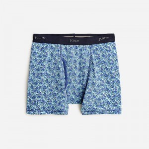 Meadow Floral Blues J.Crew Stretch 4" boxer briefs | J.Crew Factory | SZRQY5971