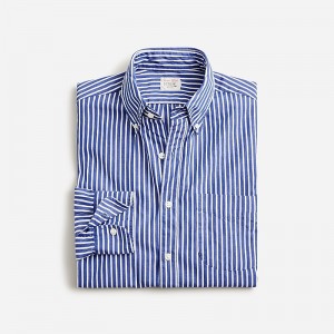 Michael Blue White J.Crew Secret Wash cotton poplin shirt | J.Crew Factory | GWBSK1693