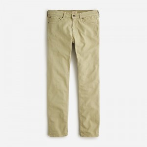 Military Green J.Crew 484 Slim-fit garment-dyed five-pocket pant | J.Crew Factory | QYSPN6318