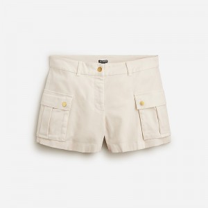 Natural J.Crew 4" cargo chino short | J.Crew Factory | YCDRW0497