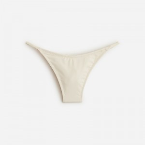 Natural J.Crew 90s no-tie string bikini bottom | J.Crew Factory | JKQIP8163