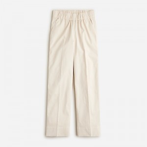 Natural J.Crew Astrid chino pant | J.Crew Factory | MJASF7945