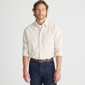 Natural J.Crew Fine-wale corduroy shirt | J.Crew Factory | VKRFA8624