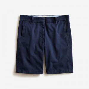 Navy J.Crew 10" bermuda stretch chino short | J.Crew Factory | TKLCZ9741