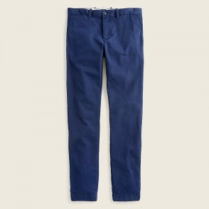 Navy J.Crew 250 skinny-fit pant in stretch chino | J.Crew Factory | DUFAN9534