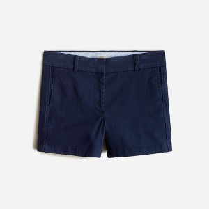 Navy J.Crew 4" stretch chino short | J.Crew Factory | OEGVF5789