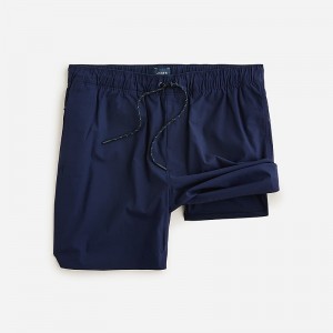 Navy J.Crew 6'' lined tech dock short | J.Crew Factory | UVLAF3158