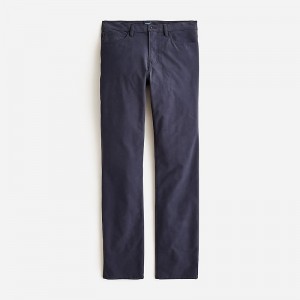 Navy J.Crew 770™ straight-fit five-pocket midweight tech pant | J.Crew Factory | WYQJM9042