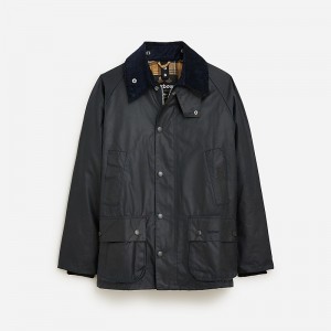 Navy J.Crew Barbour® Bedale wax jacket | J.Crew Factory | BZHEO7286