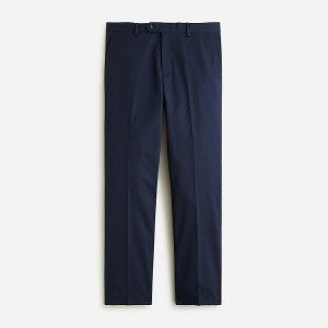 Navy J.Crew Bowery dress pant in stretch chino | J.Crew Factory | ZNKYR1340