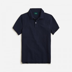 Navy J.Crew Classic piqué polo shirt | J.Crew Factory | MOWUN3069