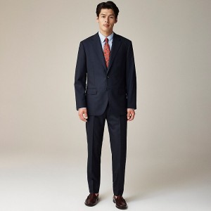 Navy J.Crew Crosby Classic-fit suit jacket in Italian wool | J.Crew Factory | BVOJX0753