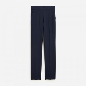 Navy J.Crew Curvy Kate straight-leg pant in four-season stretch | J.Crew Factory | VHLNC8319