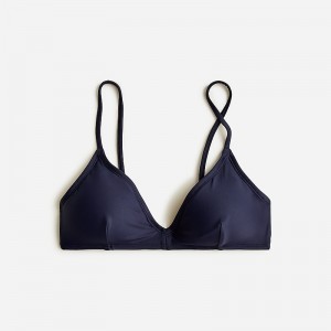 Navy J.Crew French bikini top | J.Crew Factory | EBDHW7319