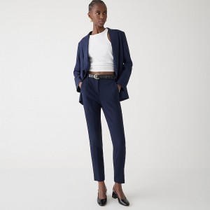 Navy J.Crew High-rise Cameron pant in four-season stretch | J.Crew Factory | VMHSE2713