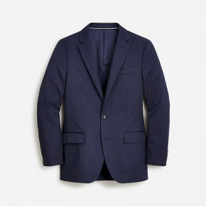 Navy J.Crew Ludlow Slim-fit suit jacket in Italian chino | J.Crew Factory | OKTMV3648