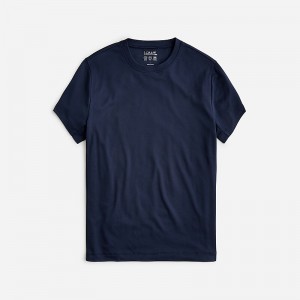 Navy J.Crew Performance T-shirt with COOLMAX® technology | J.Crew Factory | KYBFC7935