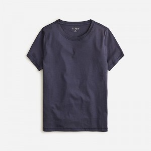 Navy J.Crew Pima cotton slim-fit T-shirt | J.Crew Factory | GXYIE7523