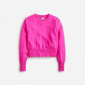 Neon Flamingo J.Crew Cashmere shrunken crewneck sweater | J.Crew Factory | INTCZ2805