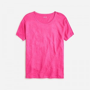 Neon Flamingo J.Crew Relaxed linen T-shirt | J.Crew Factory | KQJDM5269