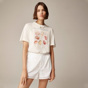 New York Seashells Ivor J.Crew Relaxed-fit "Shell" graphic T-shirt | J.Crew Factory | ORIJQ6395