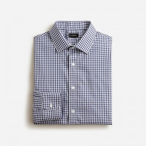 Oasis Authentic Navy Wh J.Crew Bowery wrinkle-free dress shirt with spread collar | J.Crew Factory | IOTJA2751