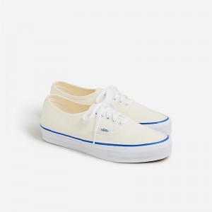 Off White J.Crew Vans® Premium Authentic sneakers in canvas | J.Crew Factory | WRNMP7092