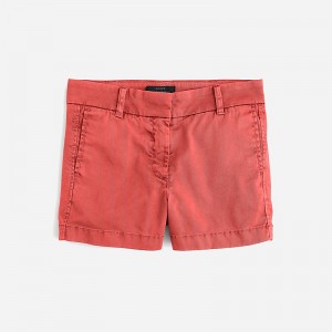 Old Red J.Crew 4" stretch chino short | J.Crew Factory | PWZXG2067