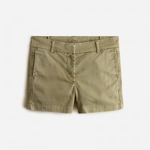 Olive Sand J.Crew 4" stretch chino short | J.Crew Factory | PZYSR2079