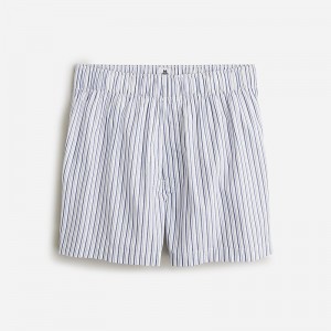 Orly Stripe Blue White J.Crew Thomas Mason® for J.Crew cotton boxers | J.Crew Factory | LKOHV9821