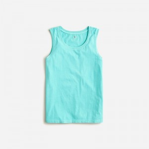 Paradise Aqua J.Crew Broken-in tank top | J.Crew Factory | HUQJX5087