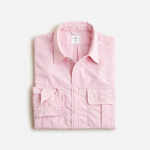 Pearl Pink J.Crew Sun shirt in recycled nylon | J.Crew Factory | AMPDR8245