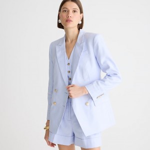 Peri Breeze J.Crew Greta blazer in stretch linen blend | J.Crew Factory | BZJXQ7213