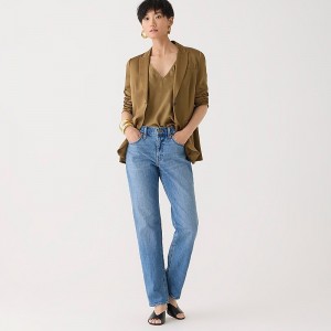 Pheasant Wash J.Crew Mid-rise '90s classic straight-fit jean | J.Crew Factory | NRIHS5896