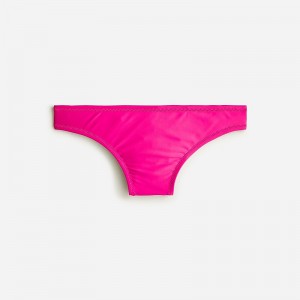 Radiant Fuchsia J.Crew Hipster full-coverage bikini bottom | J.Crew Factory | LOFIW6129