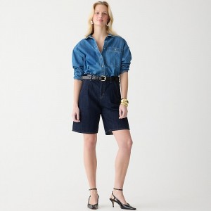 Resin Rinse J.Crew Midlength denim short | J.Crew Factory | JIHSW1027