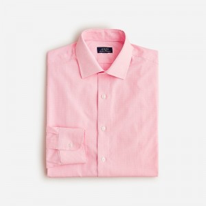 Rian White Pink J.Crew Ludlow Premium fine cotton dress shirt | J.Crew Factory | KDFCB1765