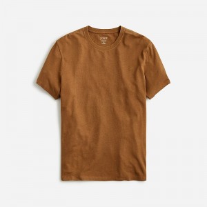 Rich Coffee J.Crew Hemp-organic cotton blend T-shirt | J.Crew Factory | DICKU3298