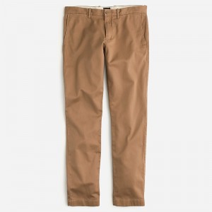 River Brown J.Crew 484 Slim-fit stretch chino pant | J.Crew Factory | MJDPE7329